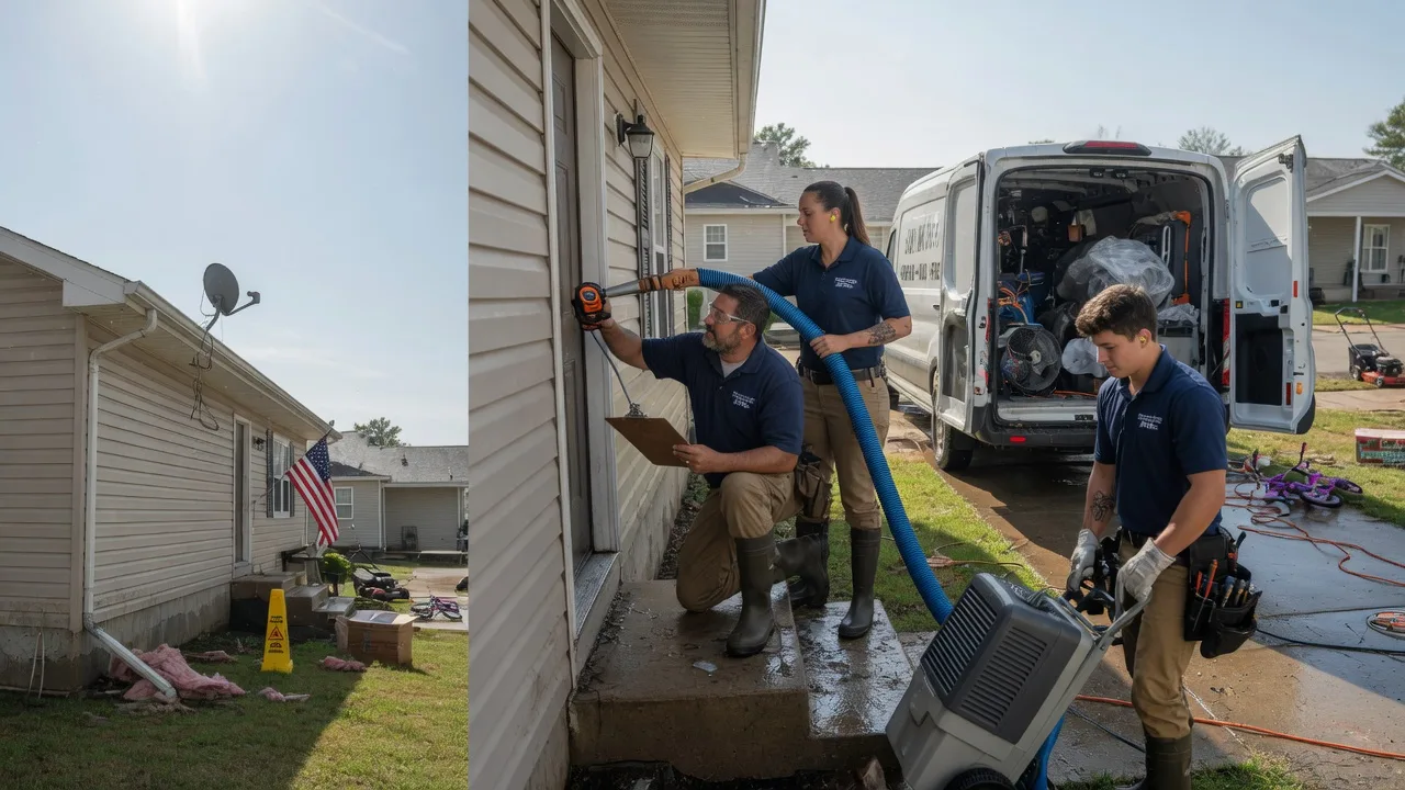 Ceiling Water Damage Restoration in Saint Marie, MT near me